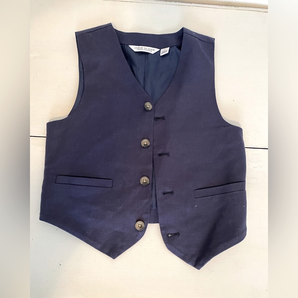 Boys special occasion vest